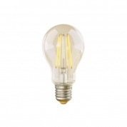 Лампа светодиодная филаментная диммируемая Voltega E27 8W 4000К прозрачная VG10-А1E27cold8W-FD 5490