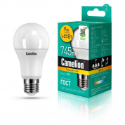 Лампа светодиодная Camelion E27 9W 3000K LED9-A60/830/E27 12043