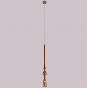 Подвесной светодиодный светильник Crystal Lux Lux SP1 B Copper