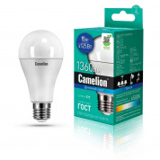 Лампа светодиодная Camelion E27 15W 6500K LED15-A60/865/E27 12713