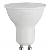 Лампа светодиодная ЭРА GU10 9W 6500K матовая MR16-9W-865-GU10 R Б0045352