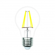 Лампа светодиодная филаментная Volpe E27 6W 4000K прозрачная LED-A60-6W/4000K/E27/CL/SLF UL-00008299