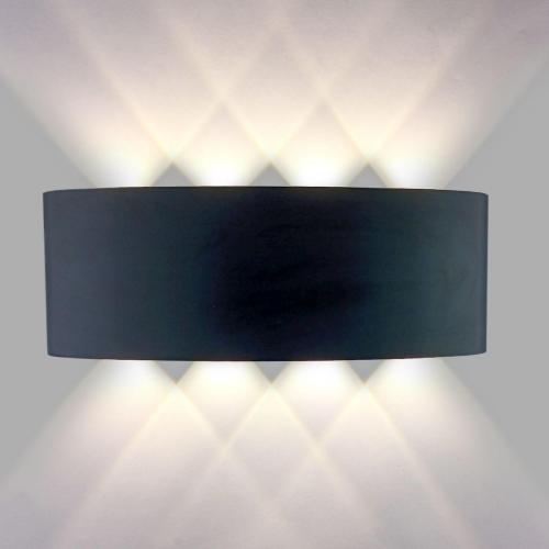 Настенный светодиодный светильник IMEX Cross IL.0014.0001-8 BK фото 3