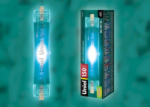 Лампа металлогалогеновая Uniel R7s 150W прозрачная MH-DE-150/BLUE/R7s 04850 фото 2