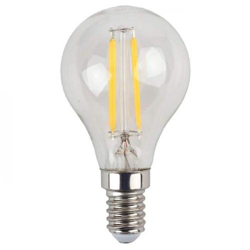 Лампа светодиодная филаментная ЭРА E14 11W 2700K прозрачная F-LED P45-11w-827-E14 Б0047012