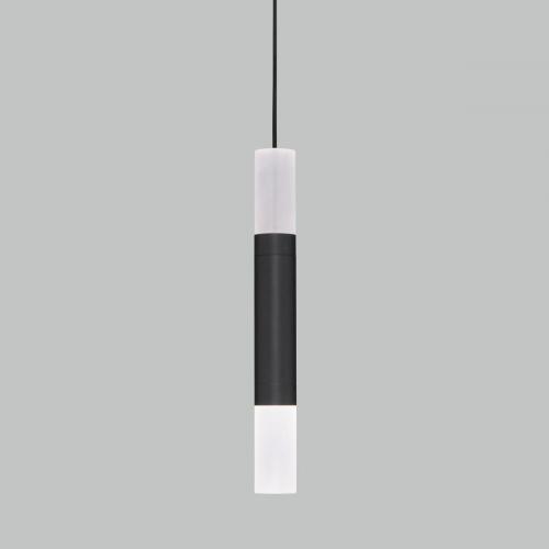 Подвесной светодиодный светильник Eurosvet Axel 50210/1 LED черный фото 5