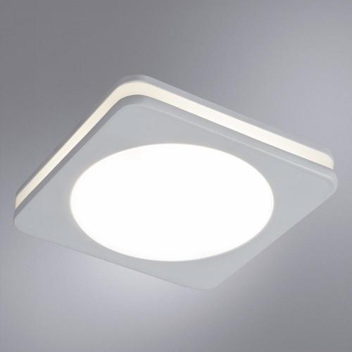 Встраиваемый светодиодный светильник Arte Lamp Tabit A8433PL-1WH фото 4