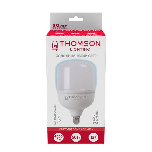 Лампа светодиодная Thomson E27 50W 6500K матовая TH-B2366 фото 4