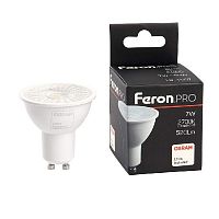 Лампа светодиодная Feron GU10 7W 2700K матовая LB-1607 38176