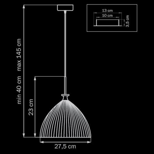 Подвесной светильник Lightstar Simple Light 810 810033 фото 2