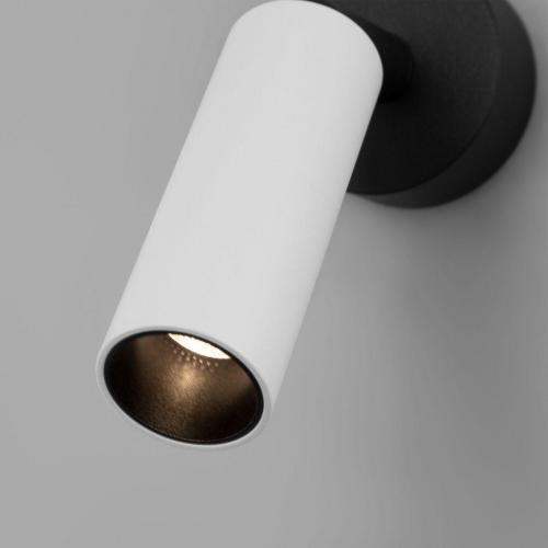 Светодиодный спот Eurosvet Pin 20133/1 LED белый/черный фото 3
