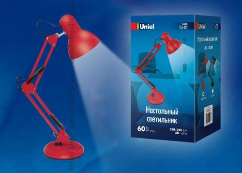 Настольная лампа Uniel TLI-221 Red E27 UL-00002121 фото 2
