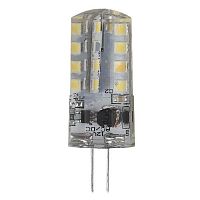 Лампа светодиодная ЭРА G4 3W 4000K прозрачная LED JC-3W-12V-840-G4 Б0033194