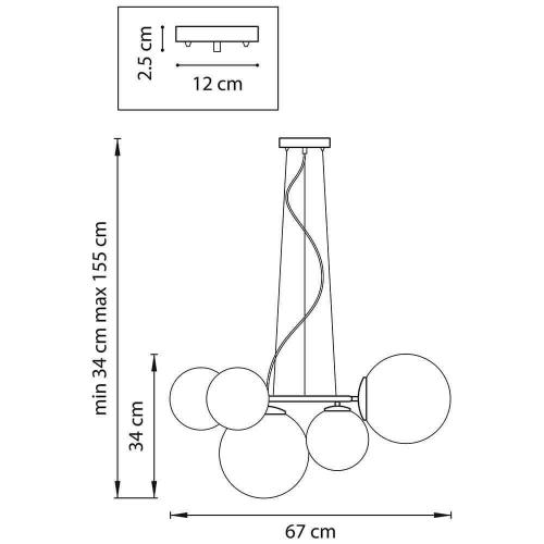 Подвесная люстра Lightstar Globo 815051 фото 3