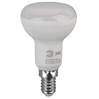 Лампа светодиодная ЭРА E14 6W 6000K матовая LED R50-6W-860-E14 Б0048023