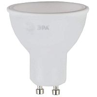 Лампа светодиодная ЭРА GU10 6W 4000K матовая LED MR16-6W-840-GU10 Б0020544
