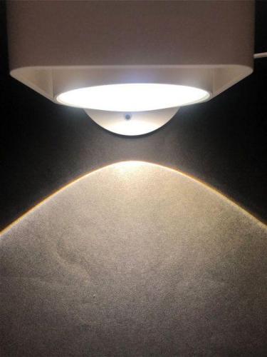 Настенный светодиодный светильник Elvan GW-1025-6W-WW-Wh фото 6