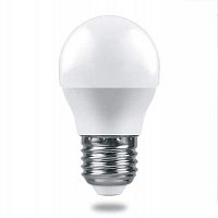 Лампа светодиодная Feron E27 7,5W 2700K Матовая LB-1407 38074