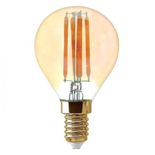 Лампа светодиодная филаментная Thomson E14 7W 2400K шар прозрачная TH-B2122
