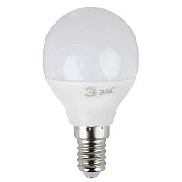 Лампа светодиодная ЭРА E14 7W 6000K матовая LED P45-7W-860-E14 Б0031401