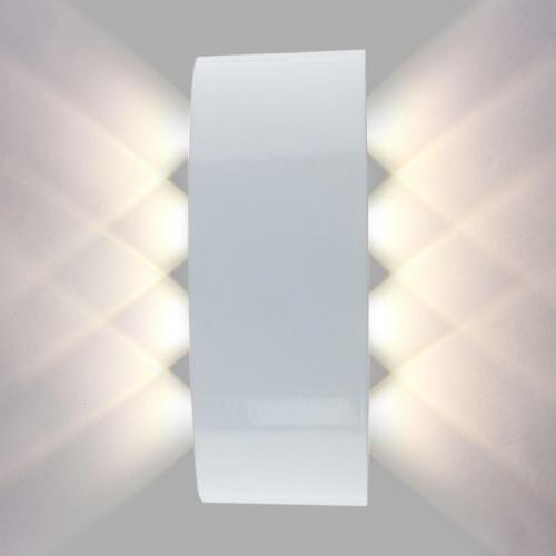 Настенный светодиодный светильник IMEX Cross IL.0014.0001-8 WH фото 4