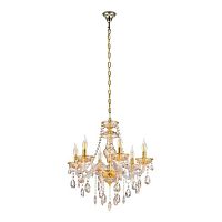 Подвесная люстра Lumina Deco Eliza LDP 7025-6 GD