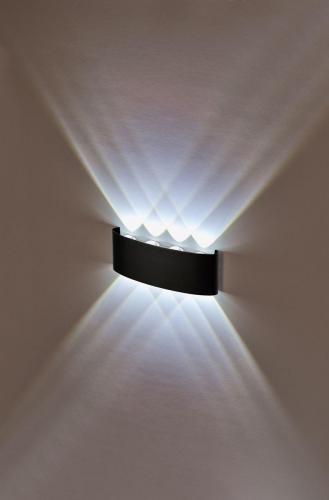 Настенный светодиодный светильник IMEX Cross IL.0014.0001-8 BK фото 5