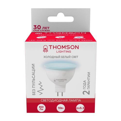 Лампа светодиодная Thomson GU5.3 10W 6500K полусфера матовая TH-B2324 фото 3