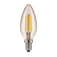 Лампа светодиодная филаментная Elektrostandard E27 9W 6500K прозрачная a056256