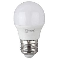 Лампа светодиодная ЭРА E27 10W 6500K матовая P45-10W-865-E27 R Б0045355