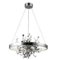 Подвесная люстра Crystal Lux GARDEN SPLED+3 D600 CHROME