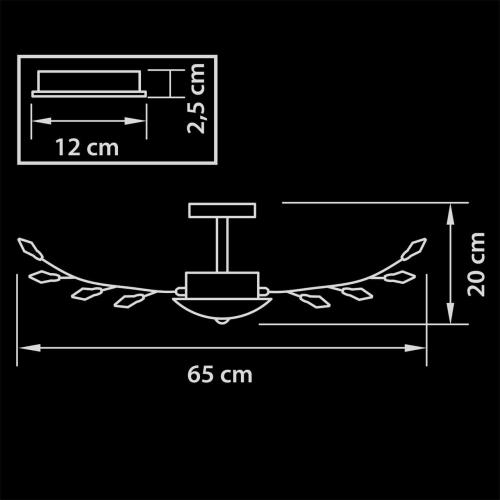Потолочная люстра Lightstar Isabelle 791182 фото 2