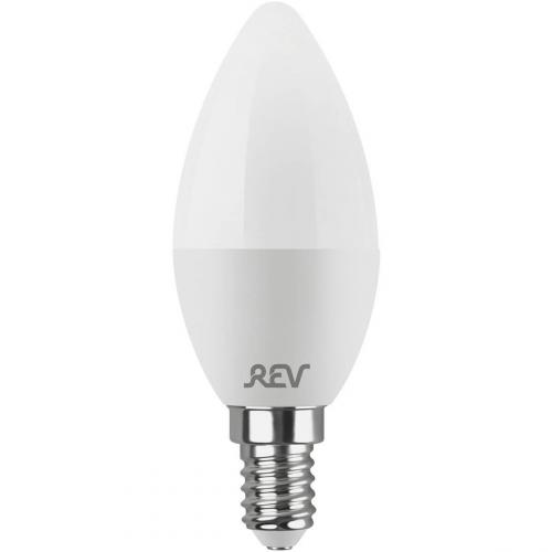 Лампа светодиодная REV C37 Е14 9W 2700K теплый свет свеча 32410 2 фото 2