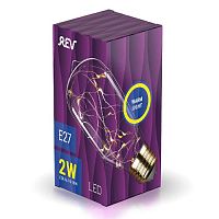 Лампа светодиодная REV VINTAGE Copper Wire ST64 E27 2700K DECO Premium груша 32445 4