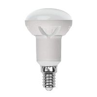 Лампа светодиодная диммируемая Uniel E14 7W 4000K матовая LED-R50 7W/4000K/E14/FR/DIM PLP01WH UL-00004709