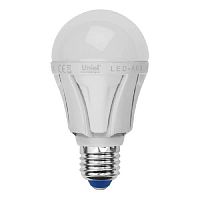 Лампа светодиодная Uniel E27 12W 4000K матовая LED-A60 12W/NW/E27/FR PLP01WH UL-00001527