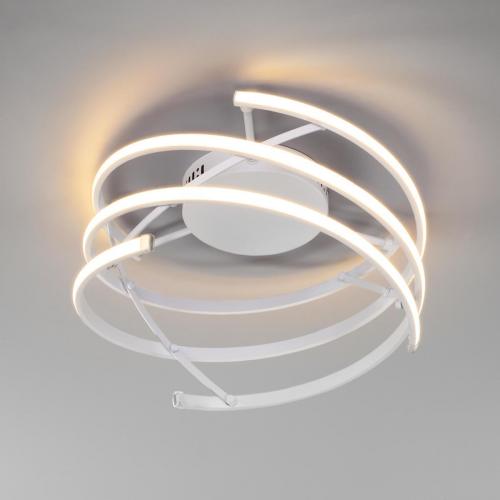 Потолочный светодиодный светильник Eurosvet Breeze 90229/3 белый фото 2