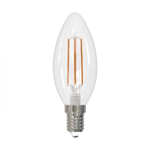 Лампа светодиодная филаментная Uniel E14 9W 3000K прозрачная LED-C35-9W/3000K/E14/CL PLS02WH UL-00005160