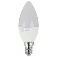 Лампа светодиодная ЭРА E14 7W 6000K матовая LED B35-7W-860-E14 Б0031400