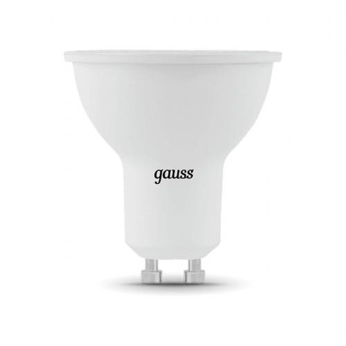 Лампа светодиодная Gauss GU10 7W 6500K матовая 101506307 фото 6