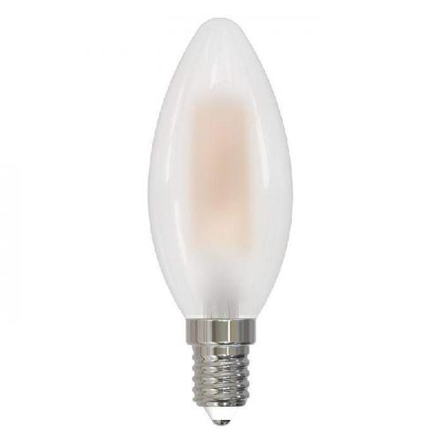 Лампа светодиодная филаментная Volpe E14 5W 3000K матовая LED-C35-5W/3000K/E14/FR/SLF UL-00008322