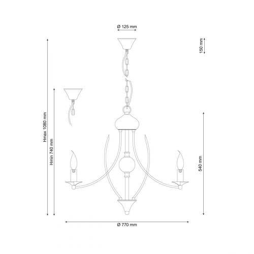 Подвесная люстра Lucia Tucci Milano 115.8 фото 2