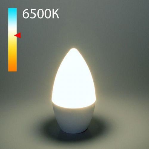 Лампа светодиодная Elektrostandard E14 8W 6500K матовая a048991 фото 2