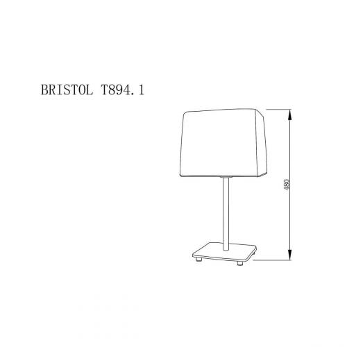 Настольная лампа Lucia Tucci Bristol T894.1 фото 2