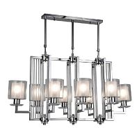 Подвесная люстра Lumina Deco Manhattan LDP 8012-8 PR CHR