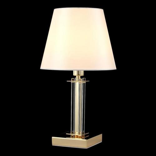 Настольная лампа Crystal Lux Nicolas LG1 Gold/White фото 2