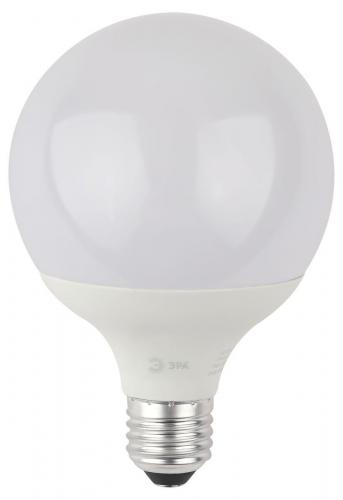 Лампа светодиодная ЭРА E27 15W 6000K матовая LED G90-15W-6000K-E27 Б0049079 фото 4