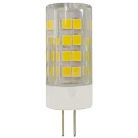 Лампа светодиодная ЭРА G4 5W 2700K прозрачная LED JC-5W-220V-CER-827-G4 Б0027857