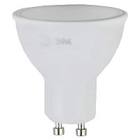 Лампа светодиодная ЭРА GU10 8W 4000K матовая LED MR16-8W-840-GU10 Б0036729