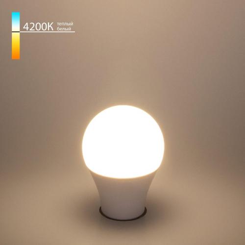 Лампа светодиодная Elektrostandard E27 10W 4200K матовая a048523 фото 2